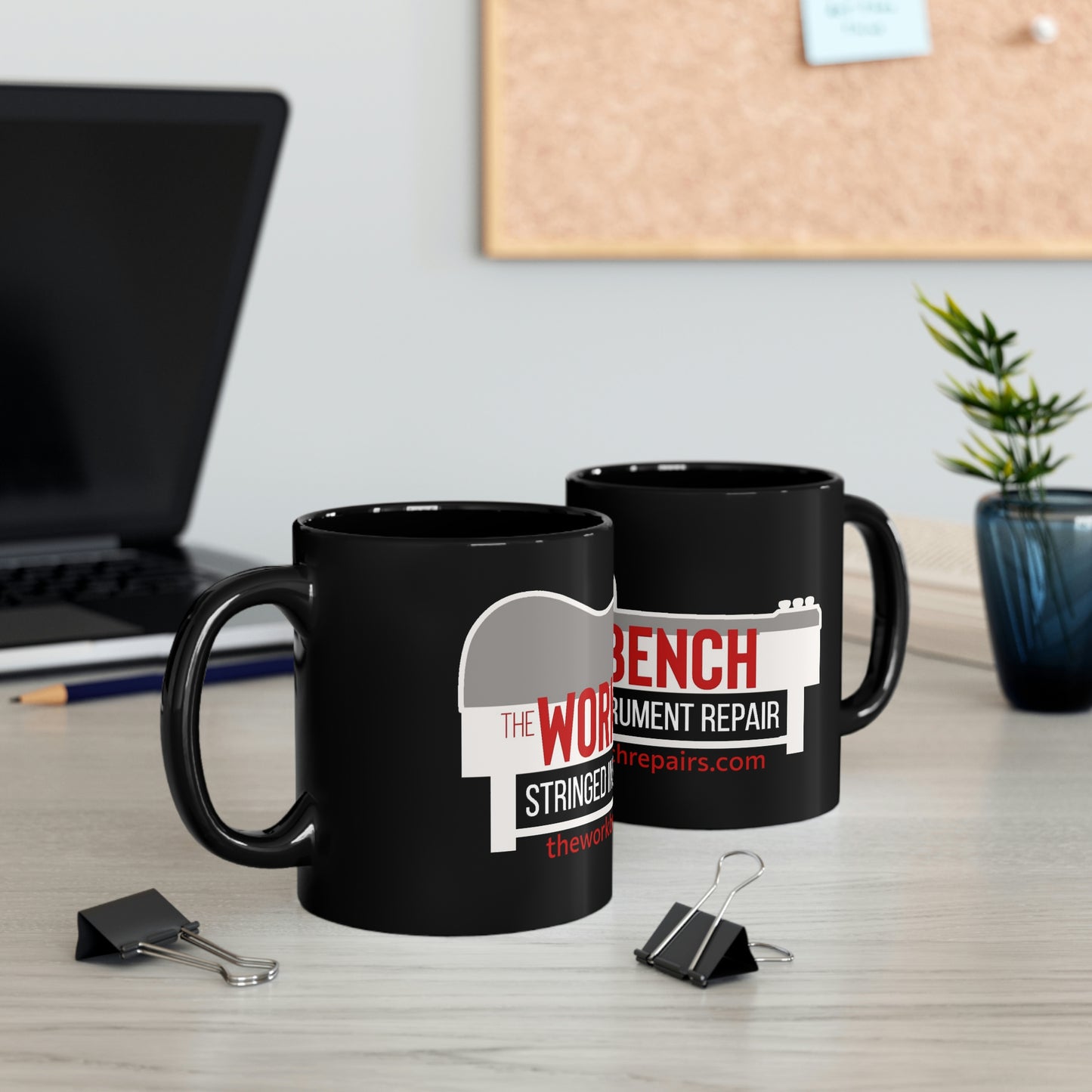 The Workbench 11oz Black Mug