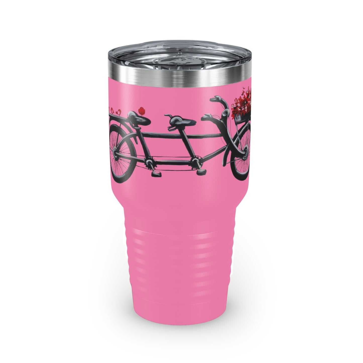 Ringneck Tumbler, 30oz Tandem Bicycle Candice Griffy Original