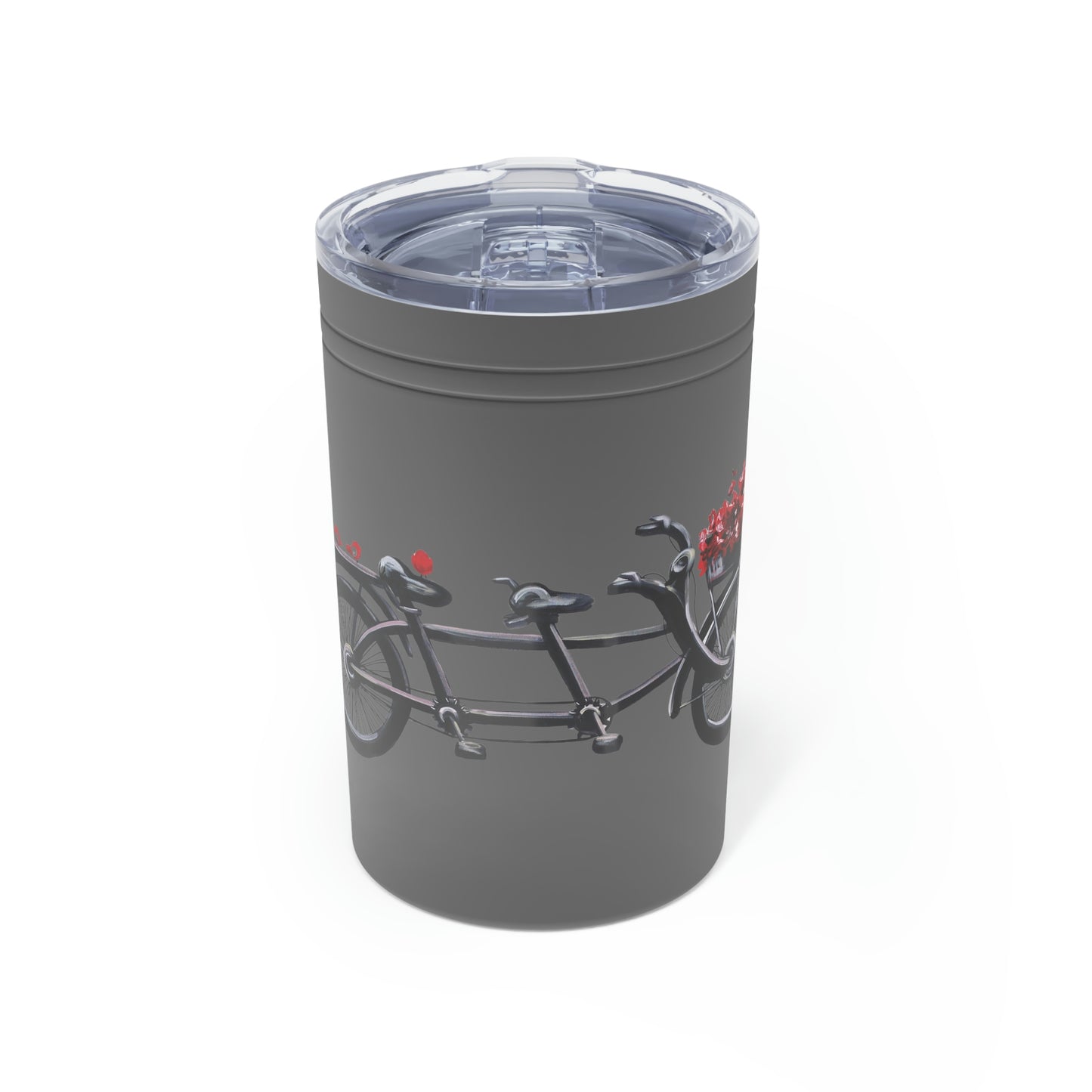 Tandem Bicycle Vacuum Insulated Tumbler, 11oz