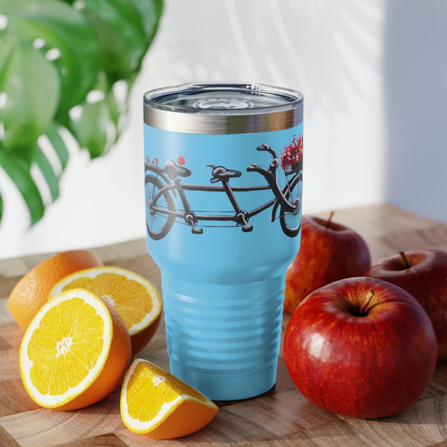 Ringneck Tumbler, 30oz Tandem Bicycle Candice Griffy Original