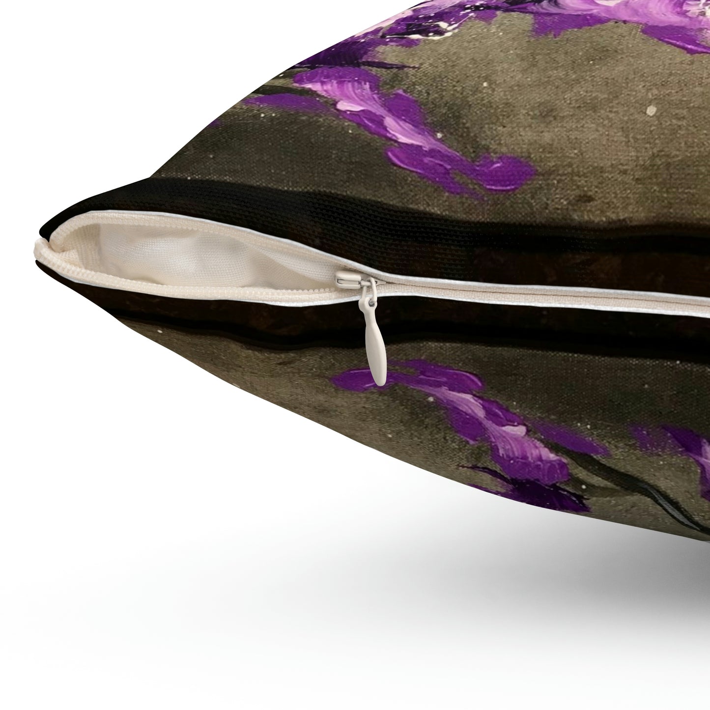 Spun Polyester Square Pillow- Candice Griffy Original