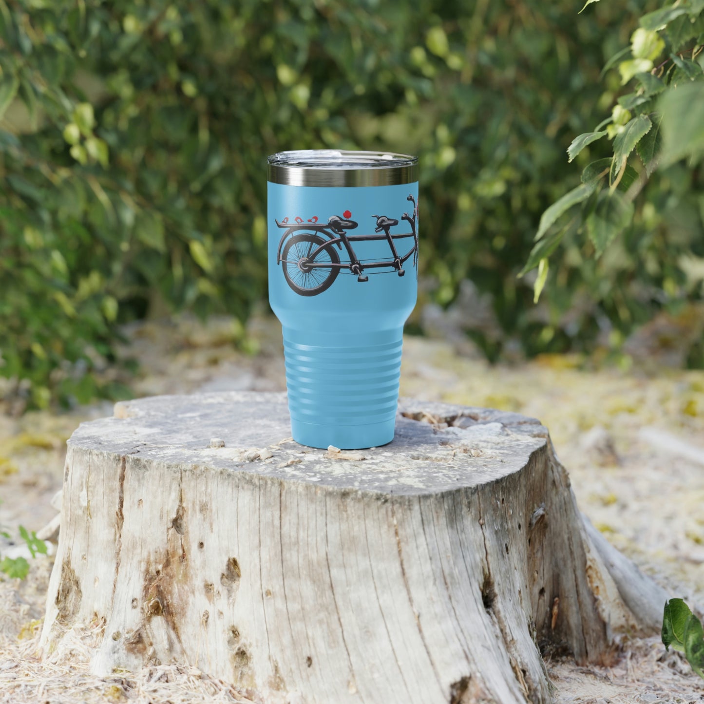Ringneck Tumbler, 30oz Tandem Bicycle Candice Griffy Original