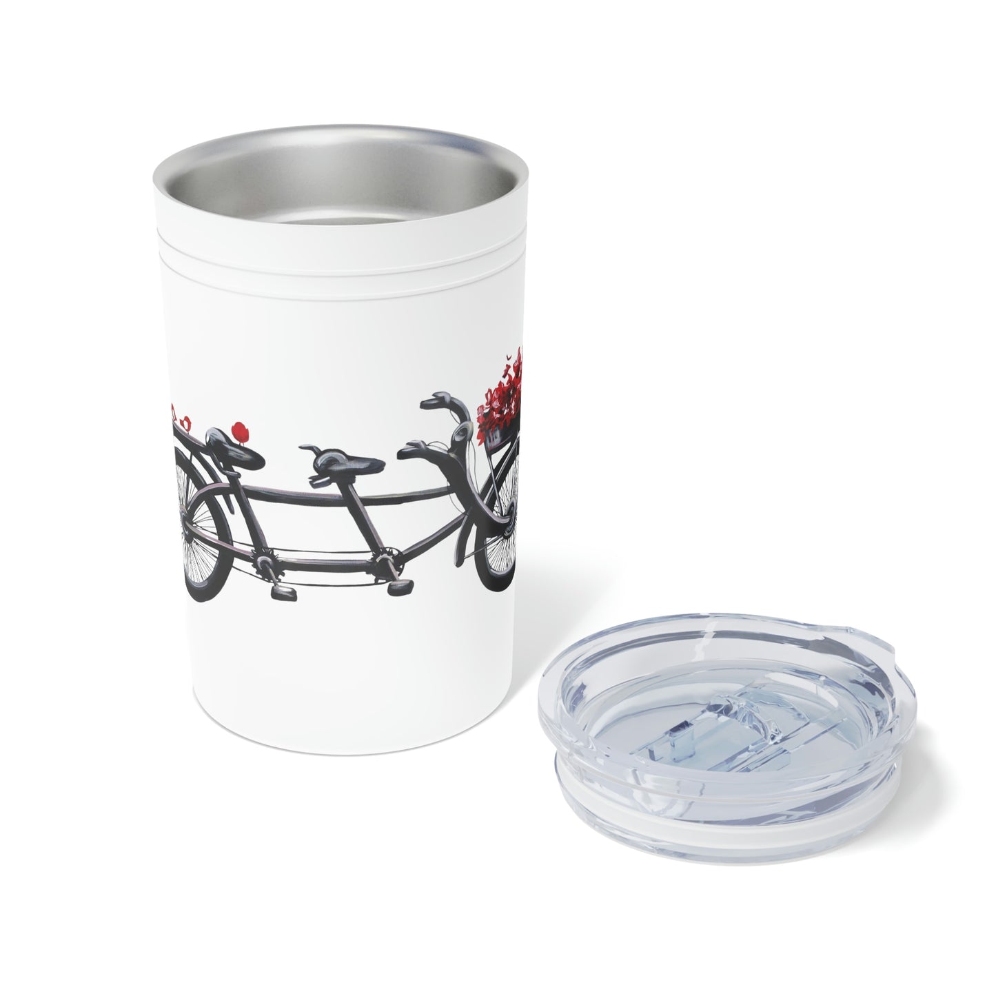 Tandem Bicycle Vacuum Insulated Tumbler, 11oz