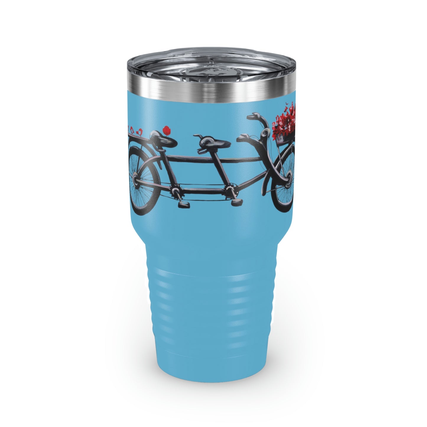 Ringneck Tumbler, 30oz Tandem Bicycle Candice Griffy Original