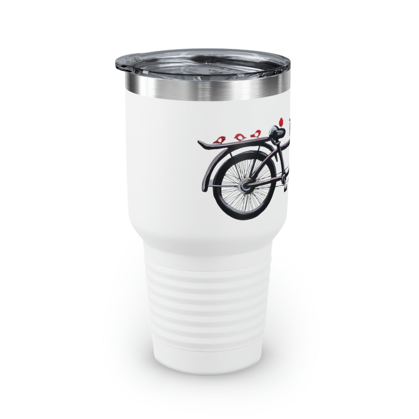 Ringneck Tumbler, 30oz Tandem Bicycle Candice Griffy Original