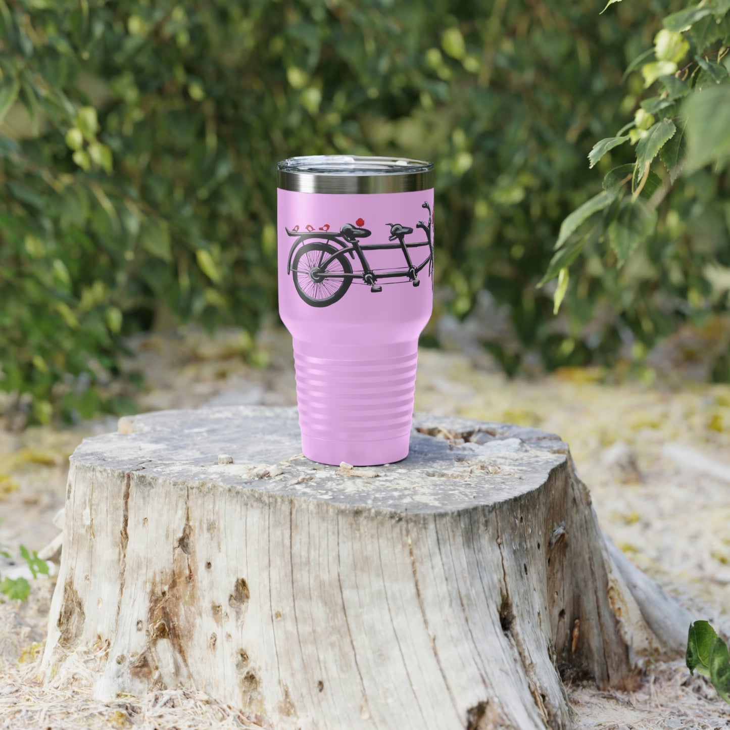 Ringneck Tumbler, 30oz Tandem Bicycle Candice Griffy Original