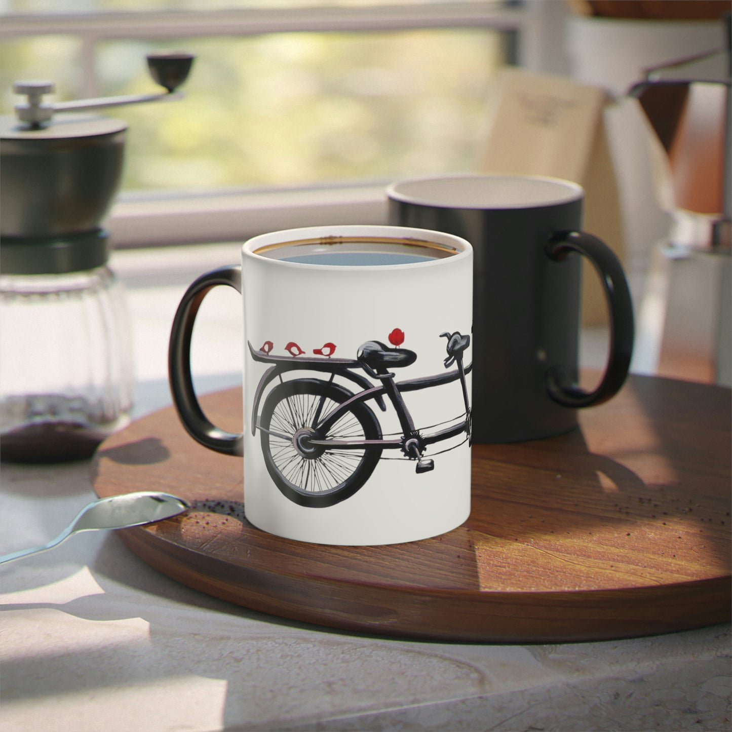 Tandem Bicycle Color Changing Mug