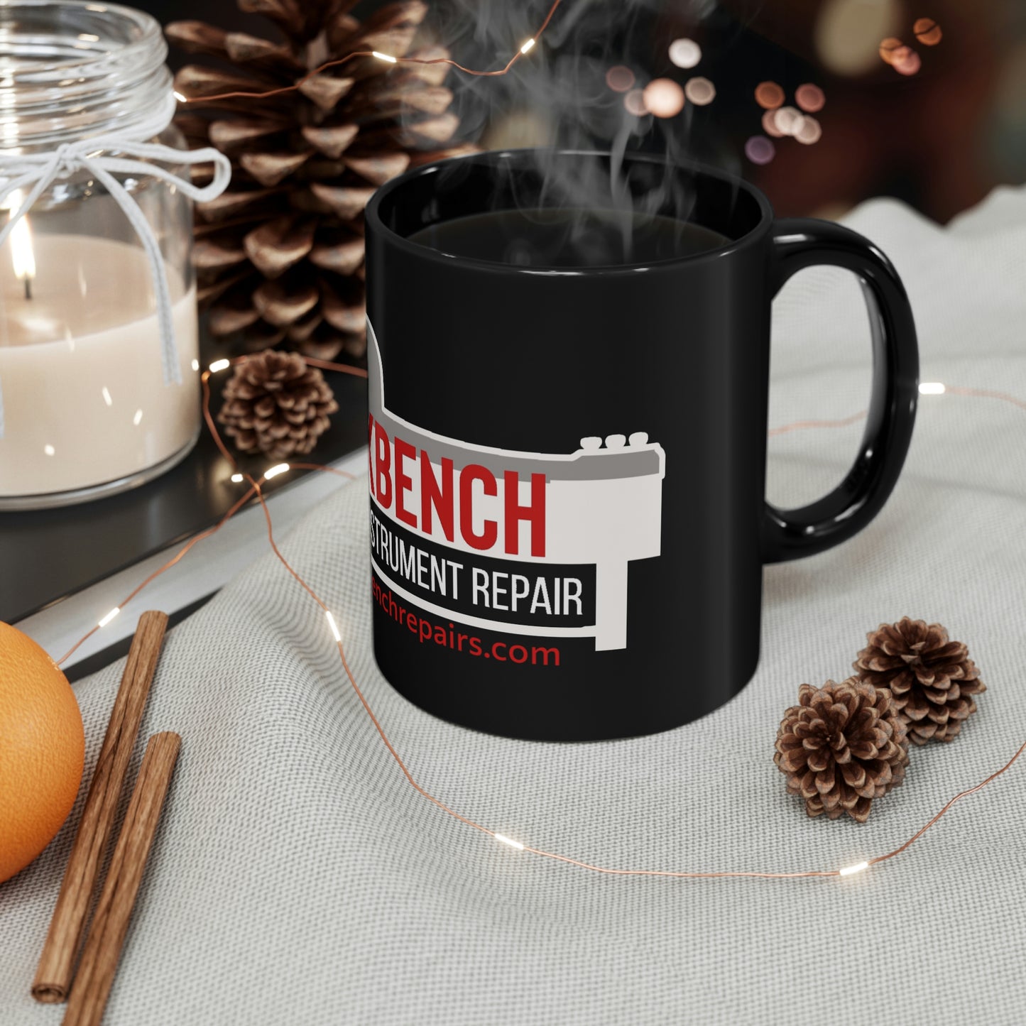 The Workbench 11oz Black Mug