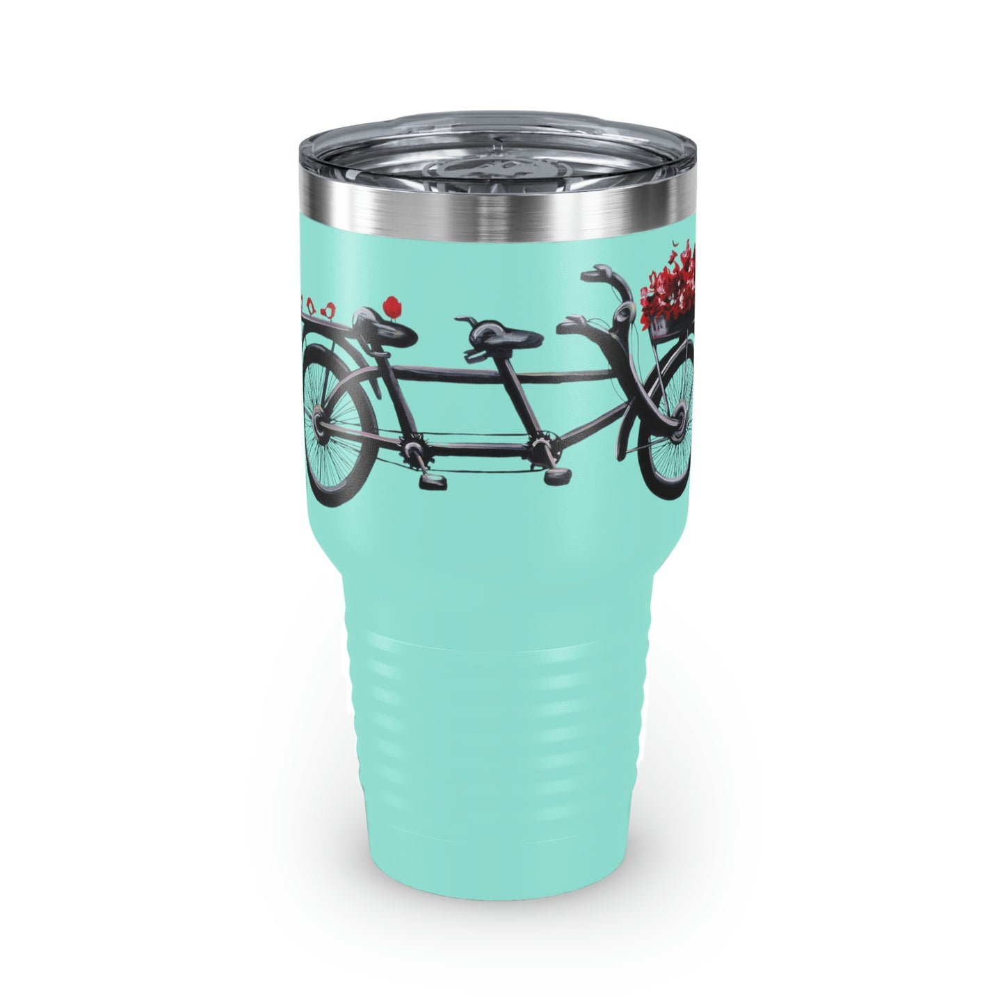 Ringneck Tumbler, 30oz Tandem Bicycle Candice Griffy Original