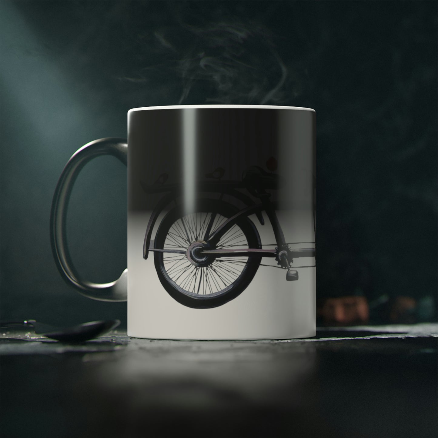 Tandem Bicycle Color Changing Mug