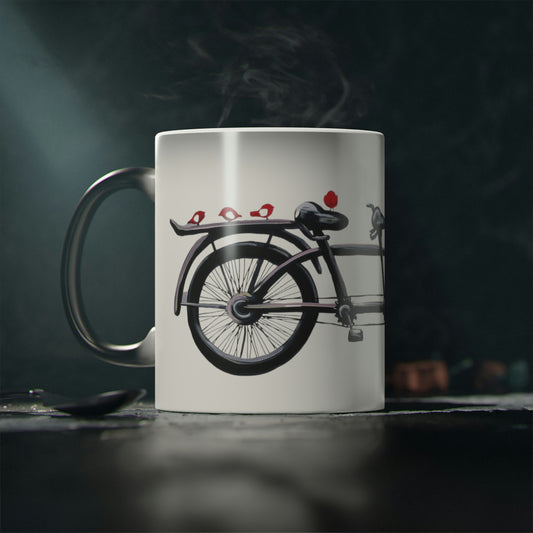 Tandem Bicycle Color Changing Mug