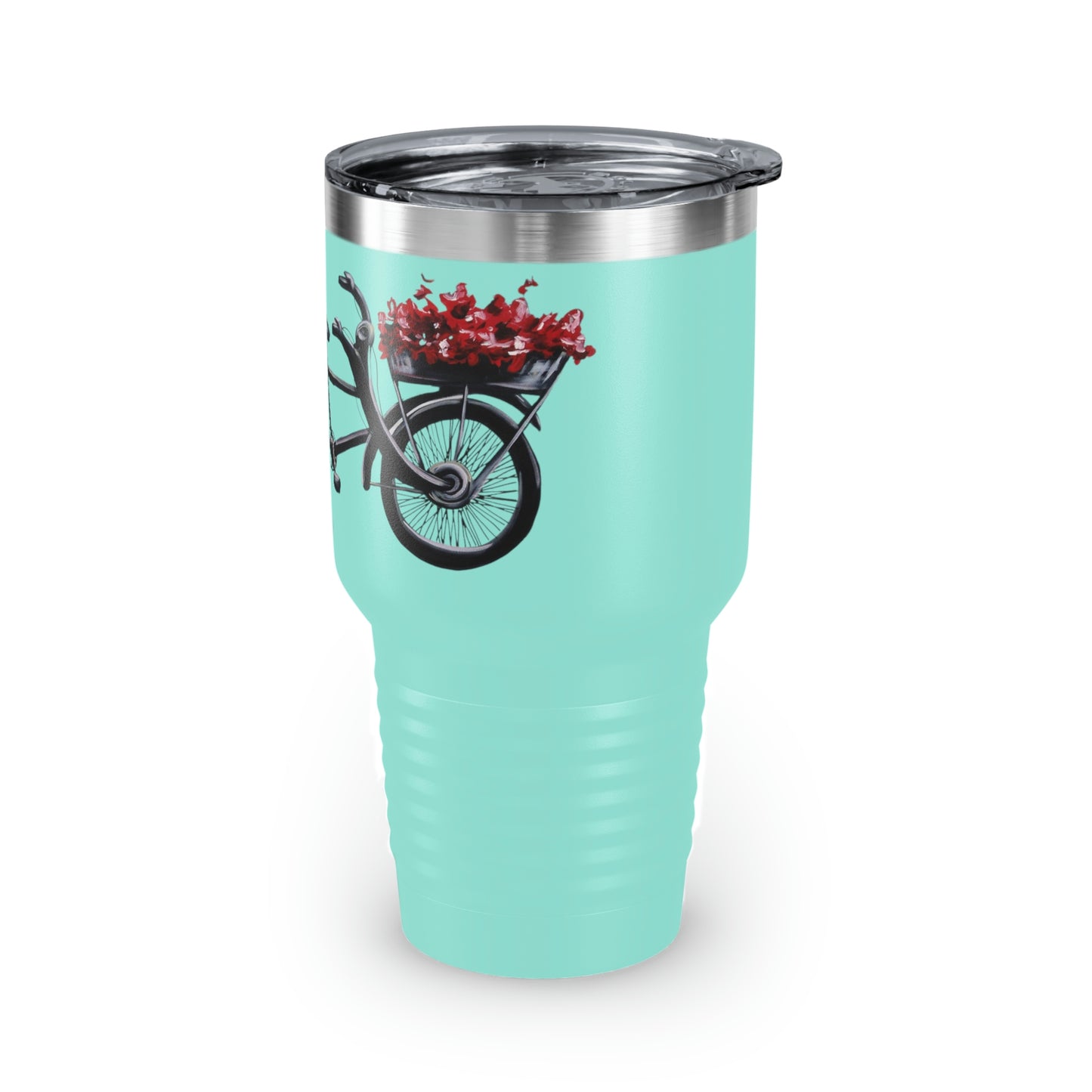 Ringneck Tumbler, 30oz Tandem Bicycle Candice Griffy Original