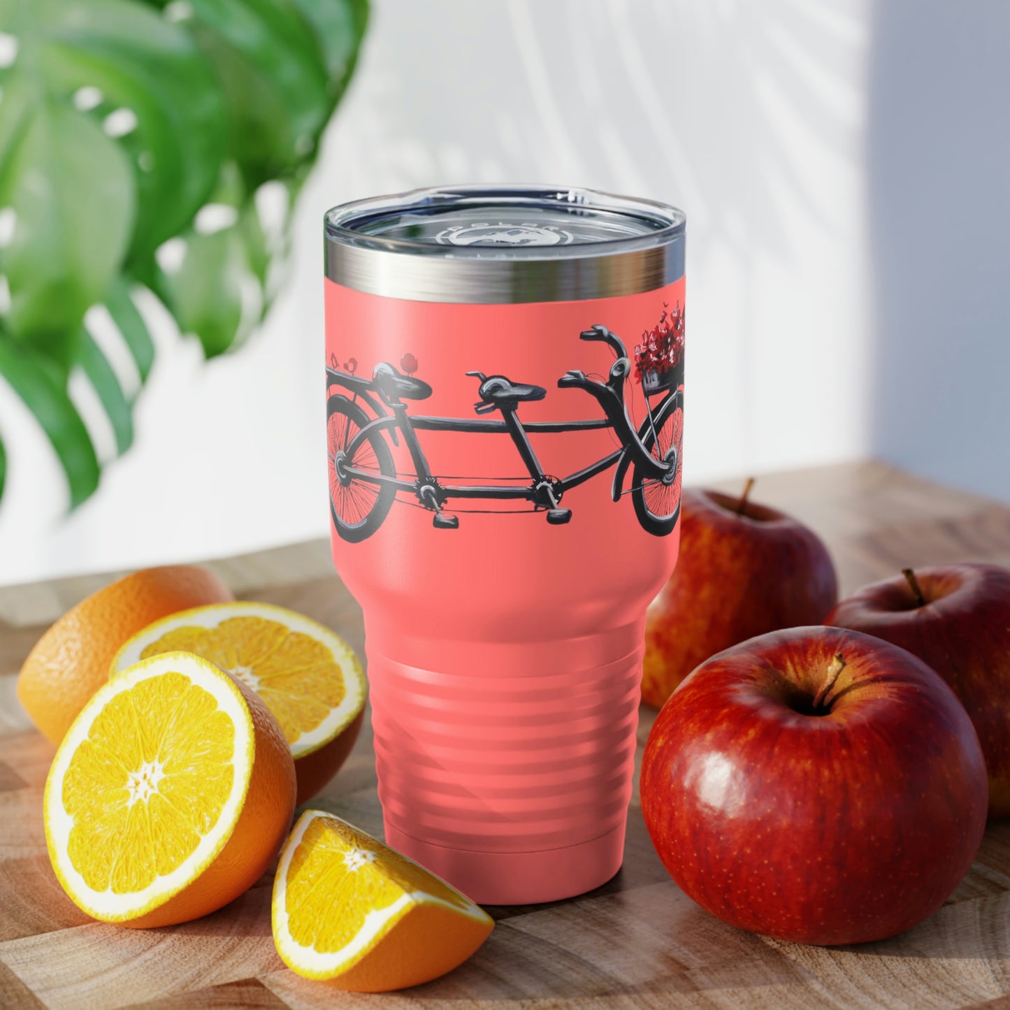 Ringneck Tumbler, 30oz Tandem Bicycle Candice Griffy Original