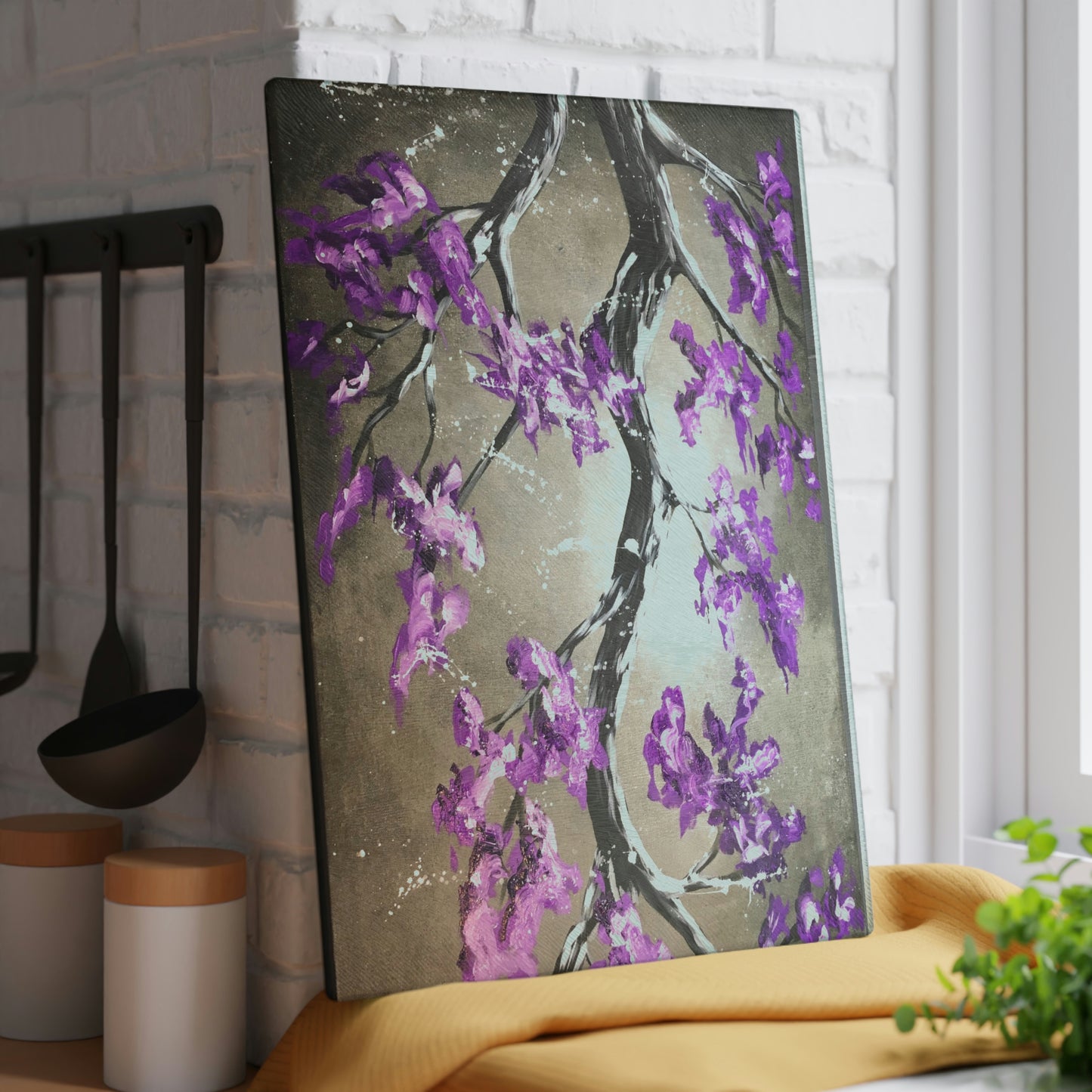 Glass Cutting Board - Candice Griffy Original