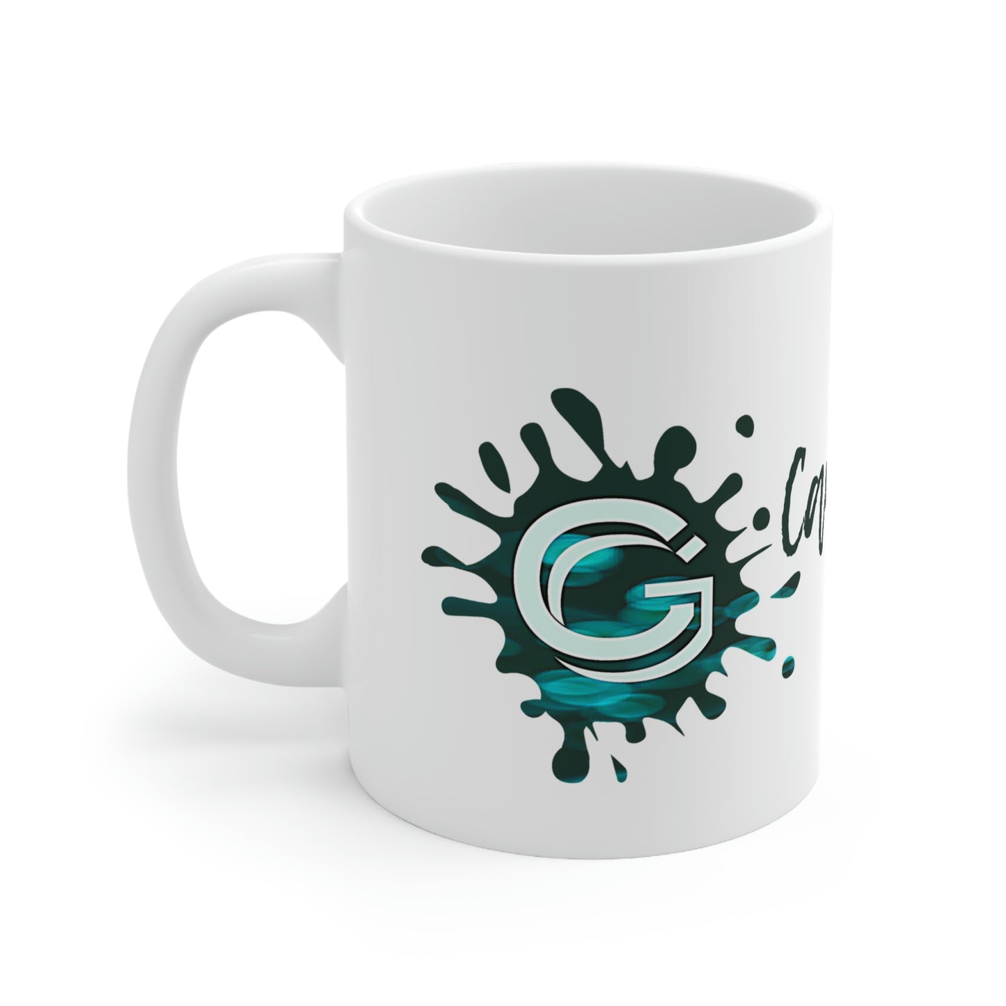 Candice Griffy Designs Wide Logo Ceramic Mug 11oz