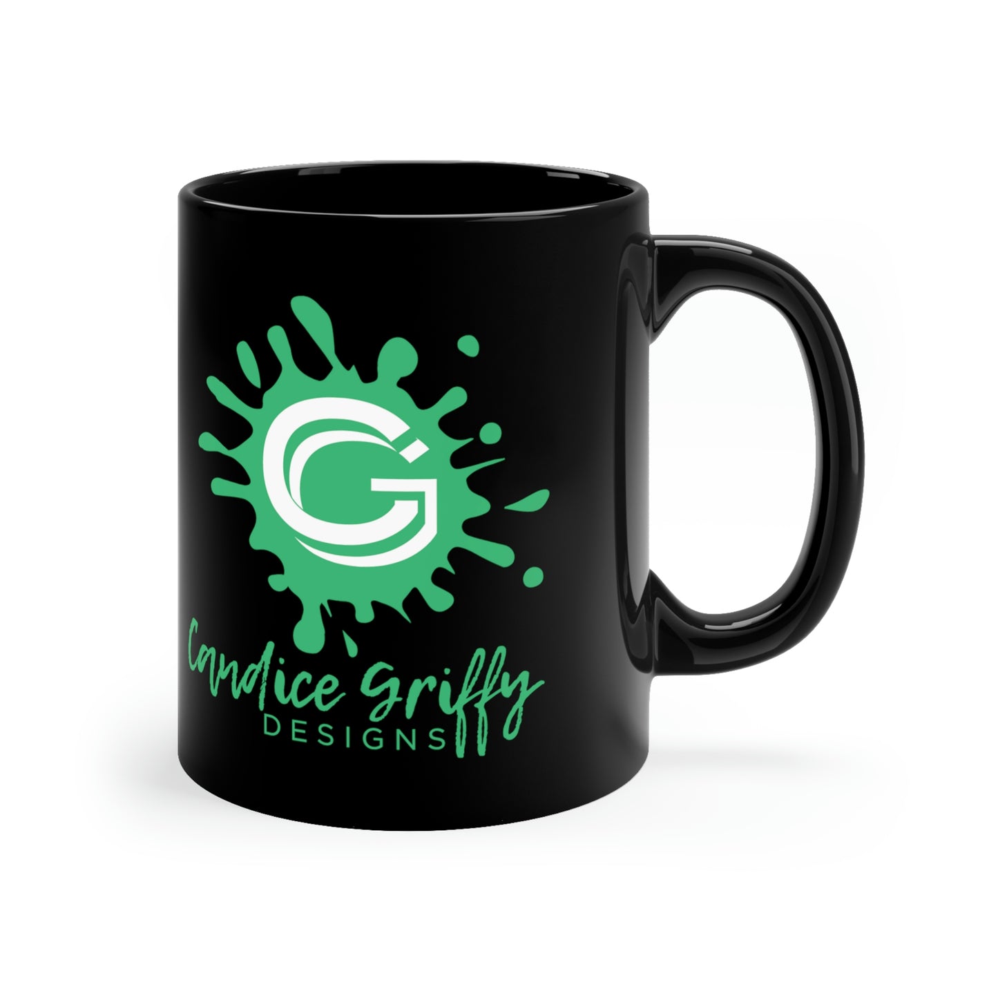 Candice Griffy Designs 11oz Black Mug
