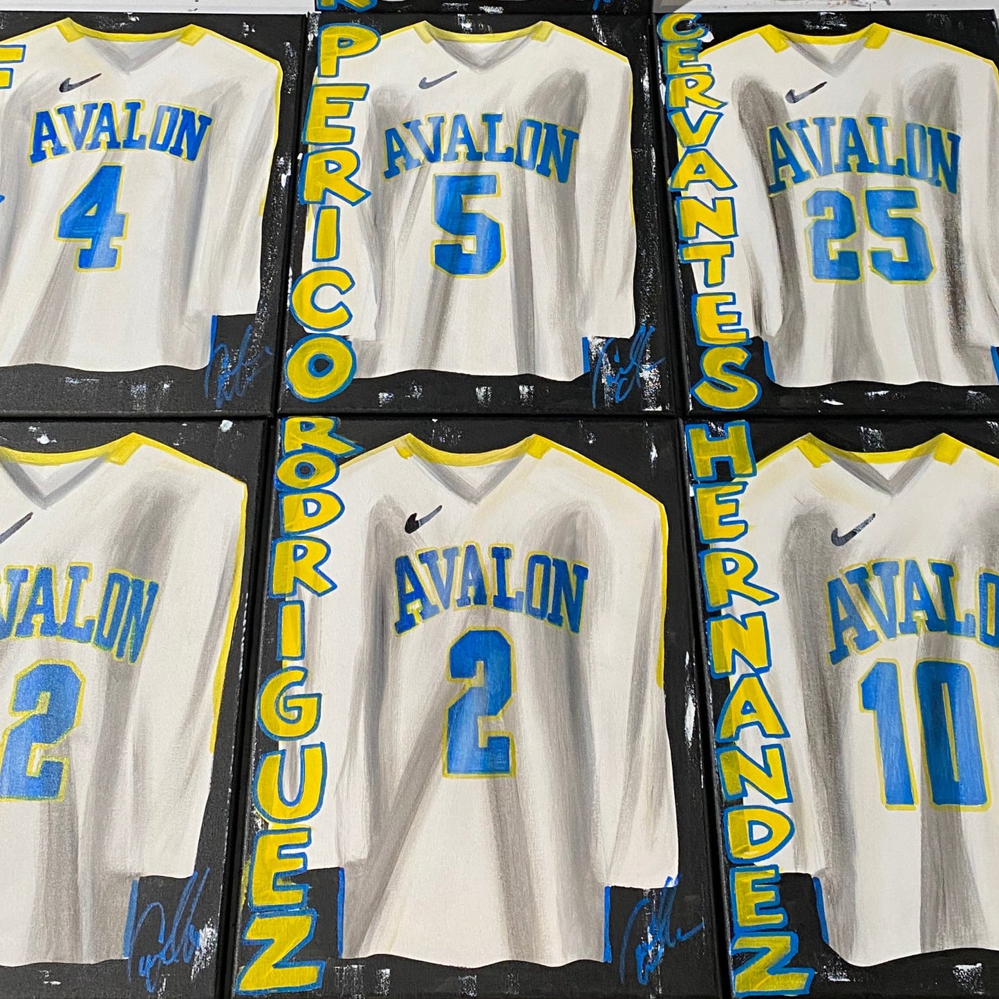 Volleyball Jersey Painting