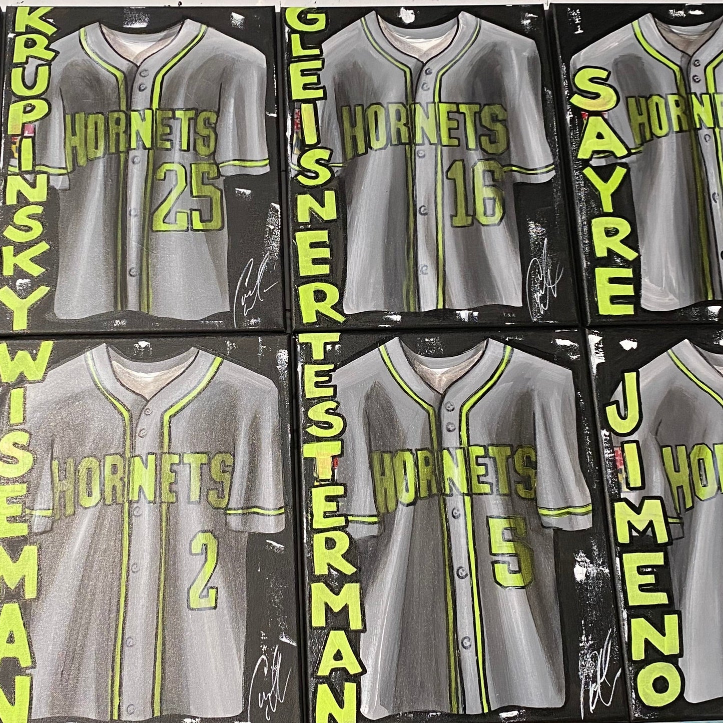 Softball Jersey Painting