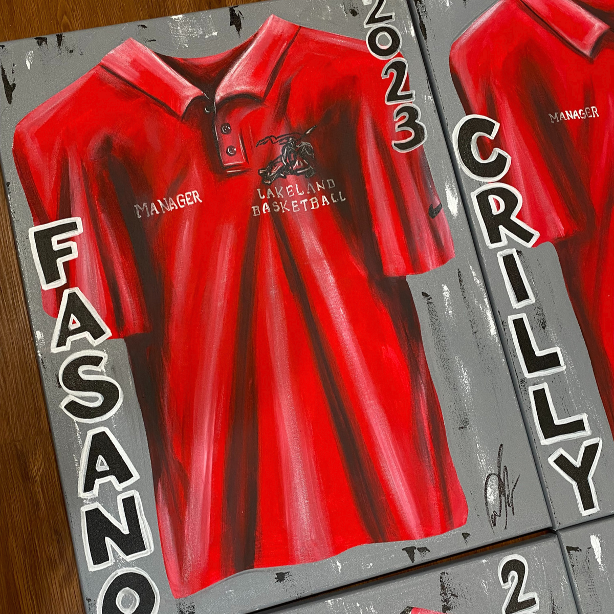 Uniform Shirt Painting