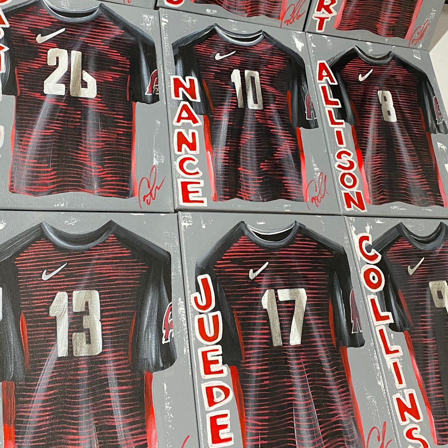 Soccer Jersey Painting