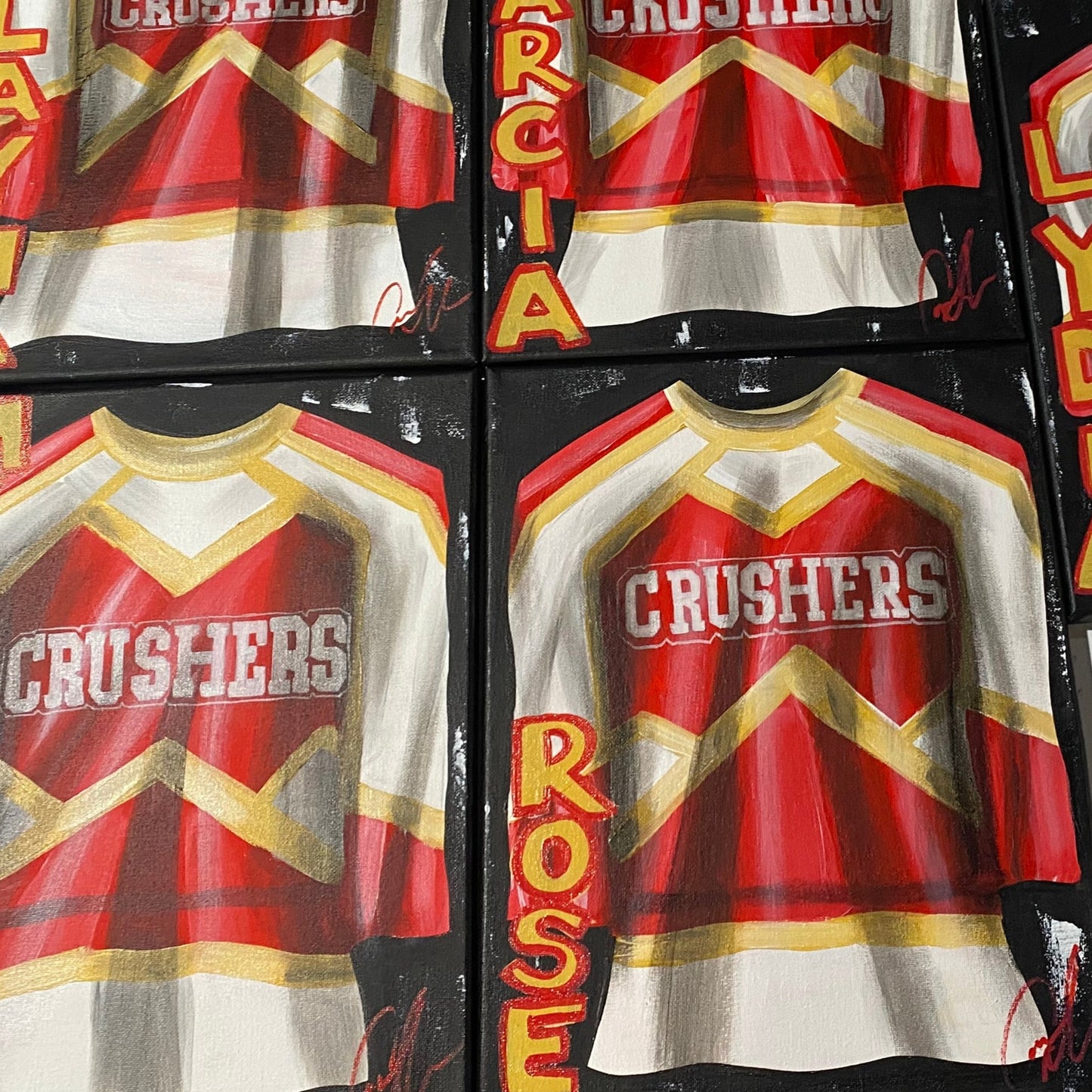 FREE SHIPPING - CHEER Uniform Personalized Sports Painting