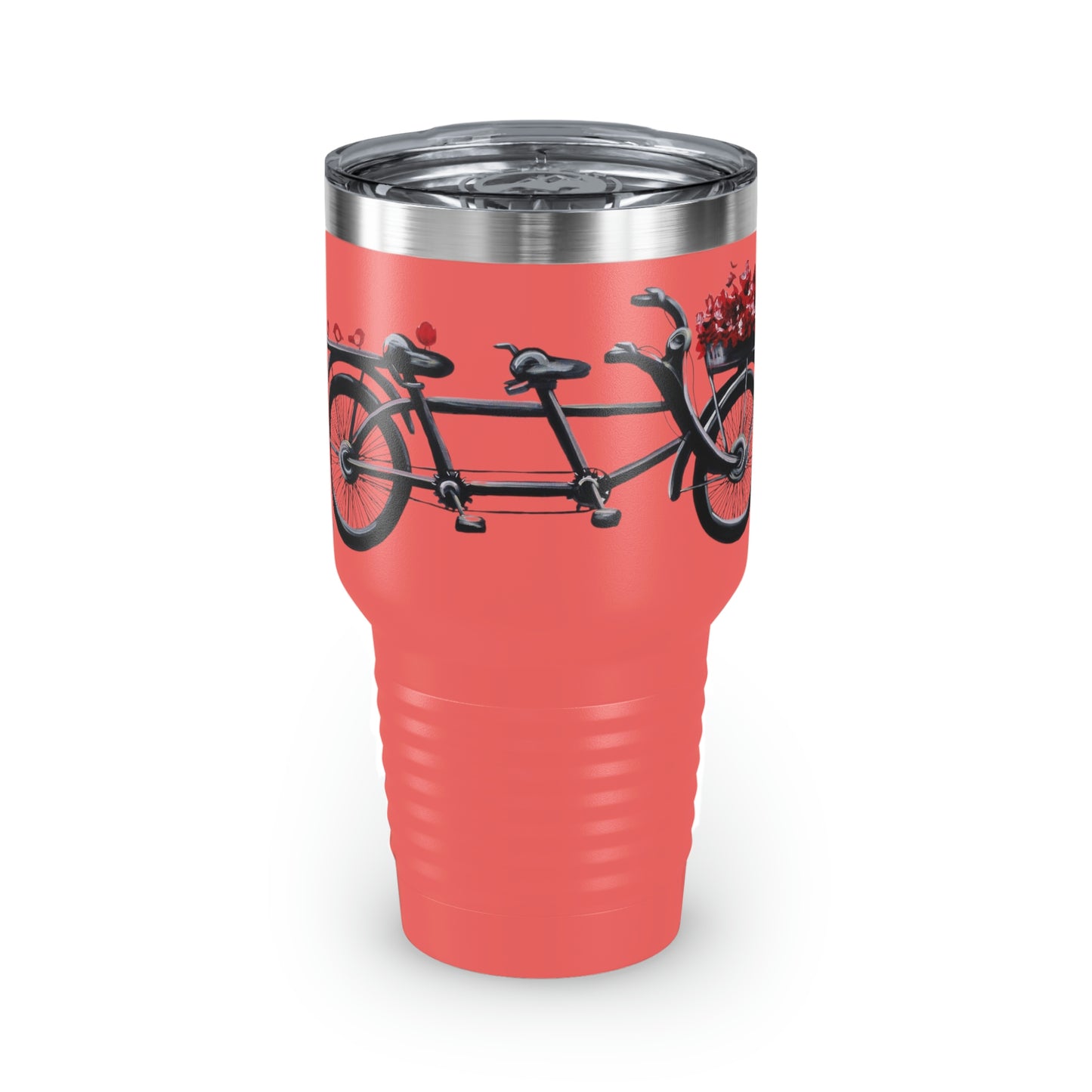 Ringneck Tumbler, 30oz Tandem Bicycle Candice Griffy Original