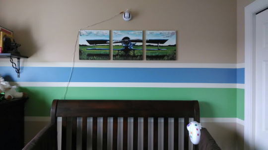 FREE SHIPPING - 3 Piece Airplane in Grass