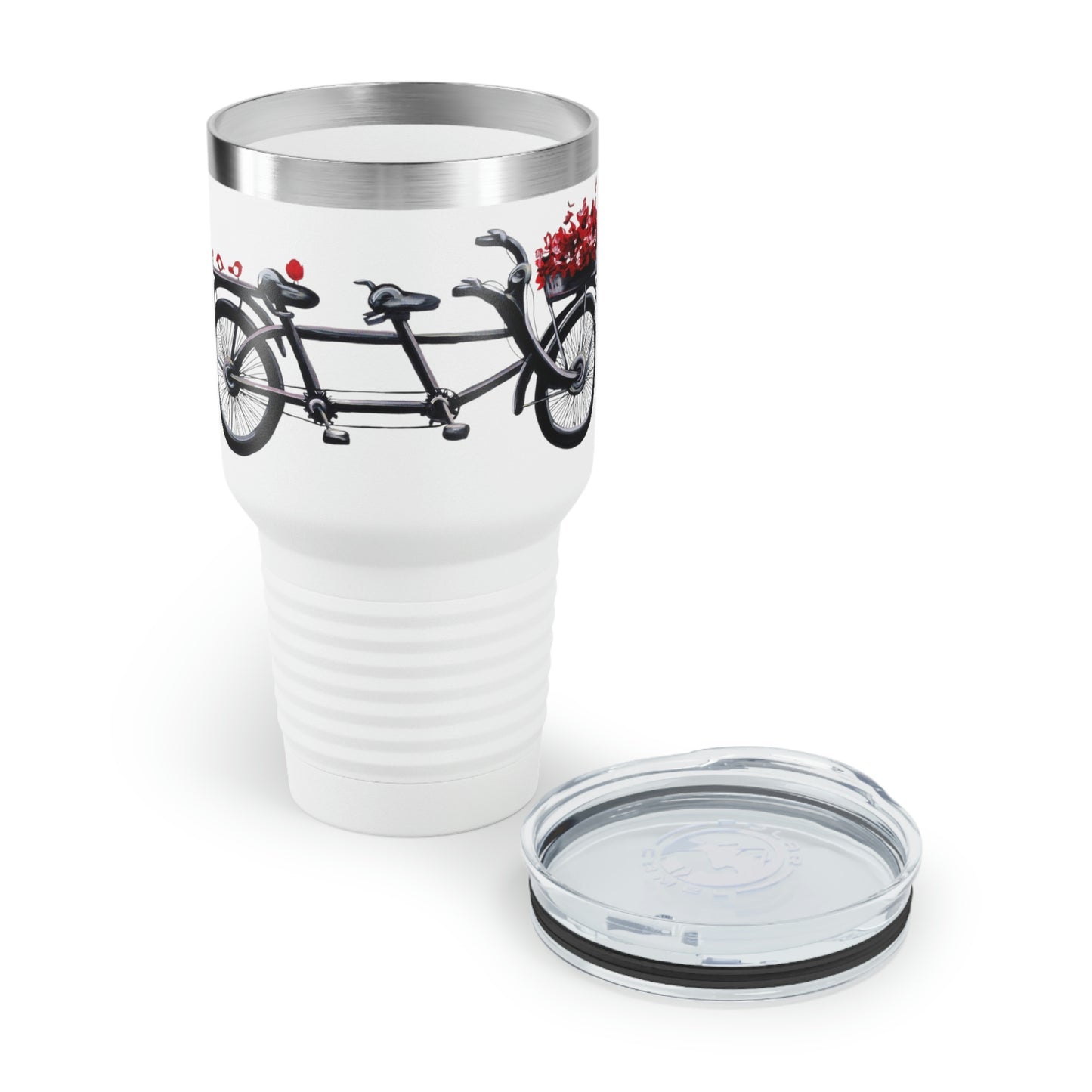 Ringneck Tumbler, 30oz Tandem Bicycle Candice Griffy Original