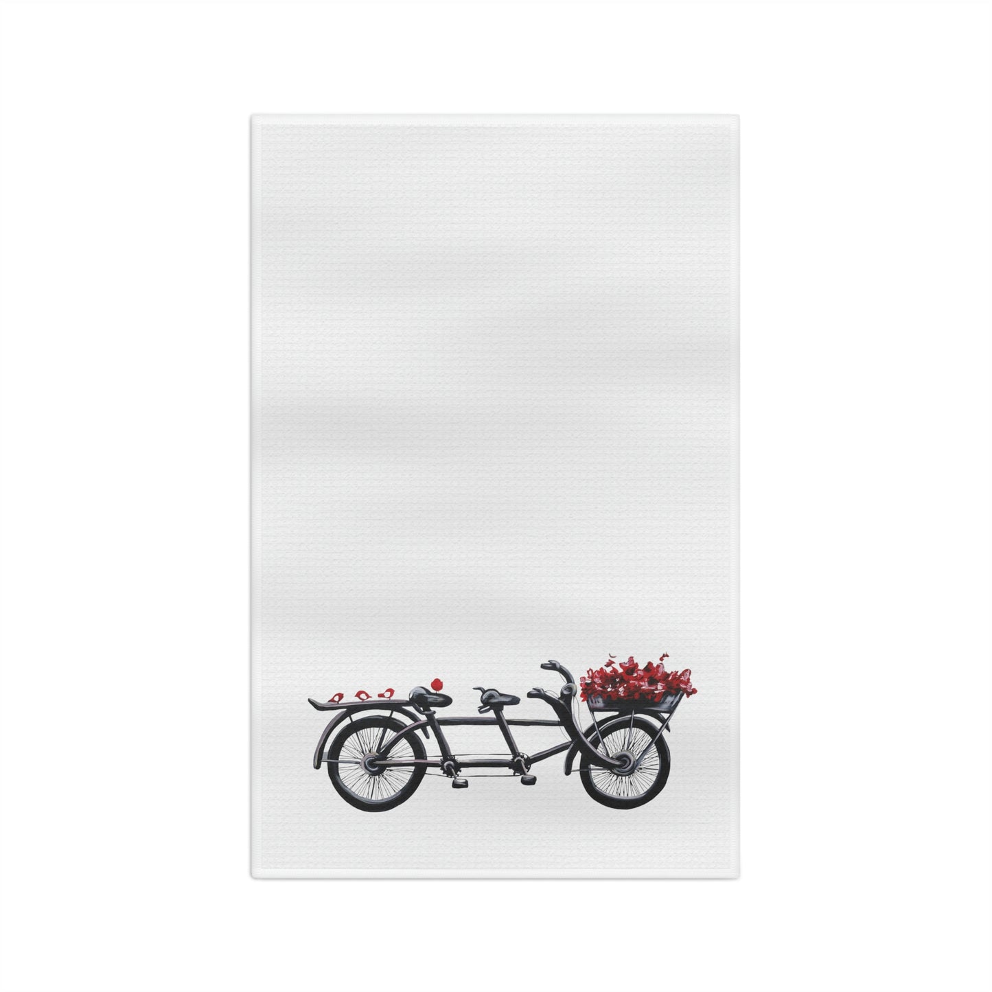 Soft Tea Towel - Tandem Bicycle Candice Griffy Original