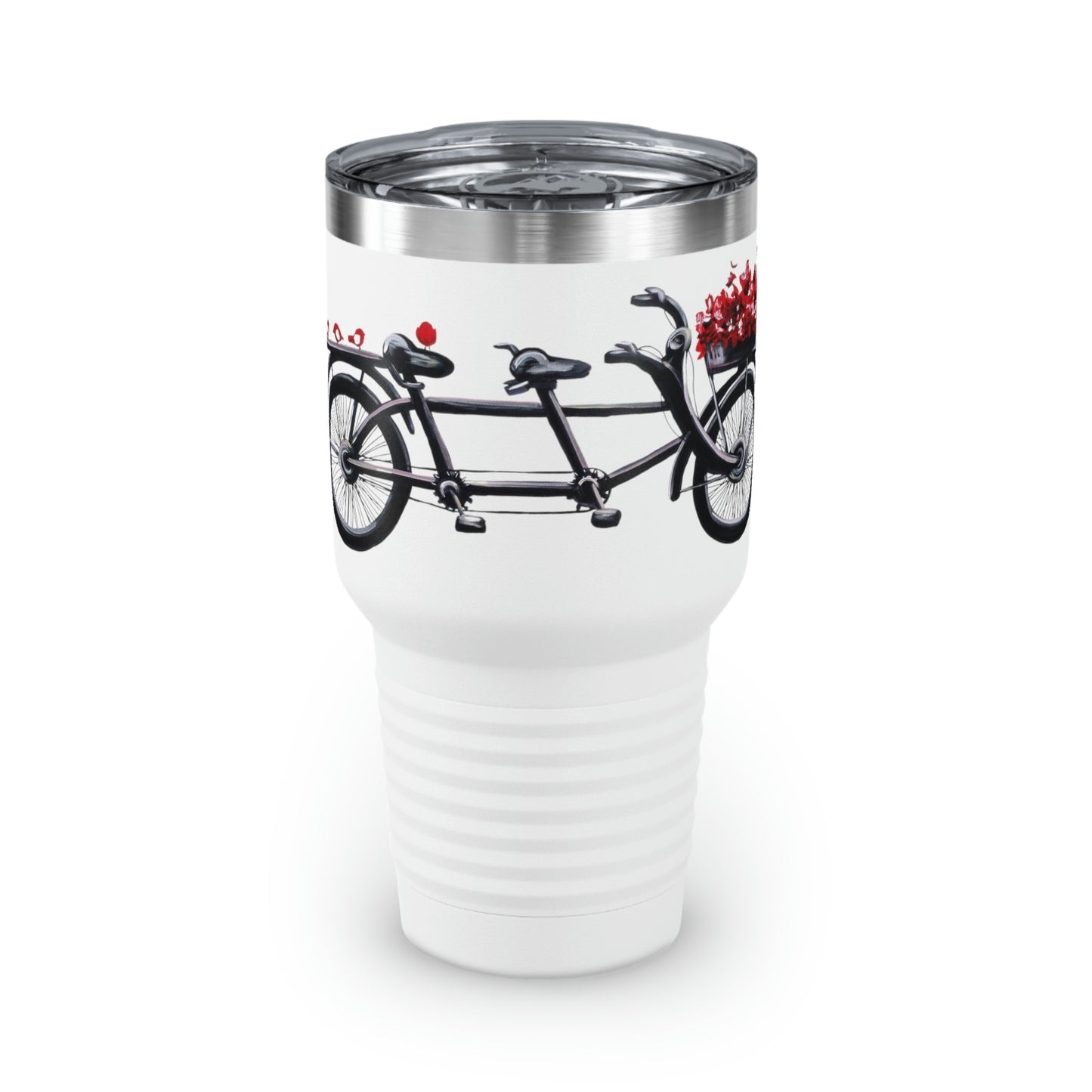 Ringneck Tumbler, 30oz Tandem Bicycle Candice Griffy Original