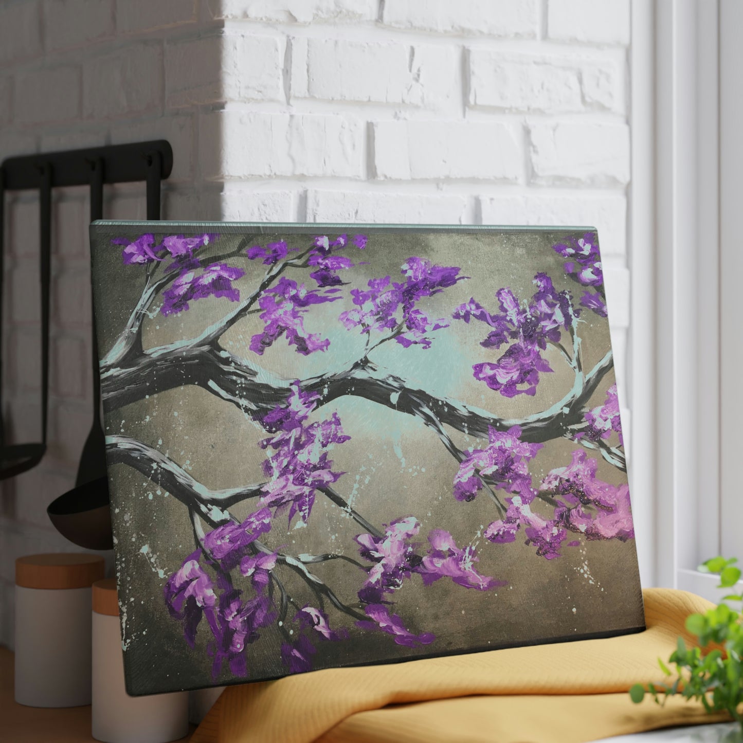Glass Cutting Board - Candice Griffy Original