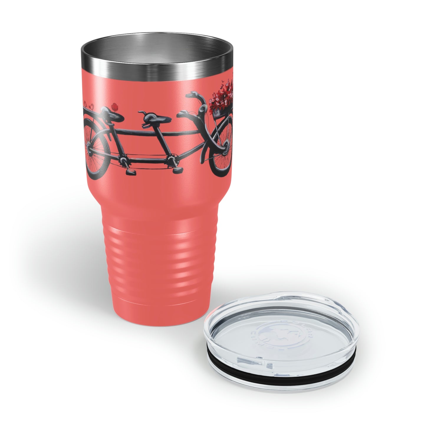 Ringneck Tumbler, 30oz Tandem Bicycle Candice Griffy Original