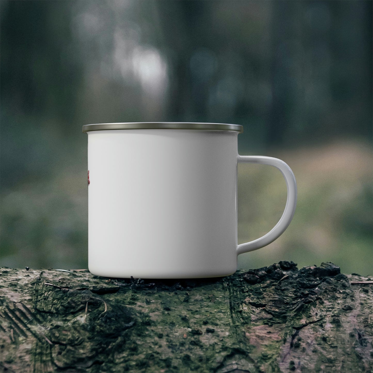 Enamel Camping Mug - Tandem Bicycle Candice Griffy Designs Original