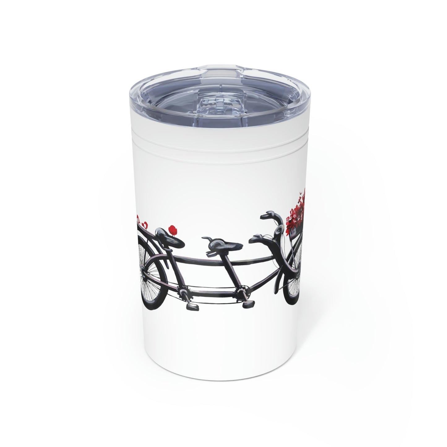 Tandem Bicycle Vacuum Insulated Tumbler, 11oz