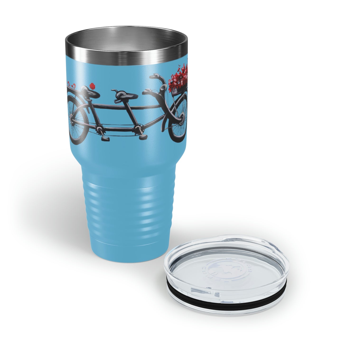 Ringneck Tumbler, 30oz Tandem Bicycle Candice Griffy Original