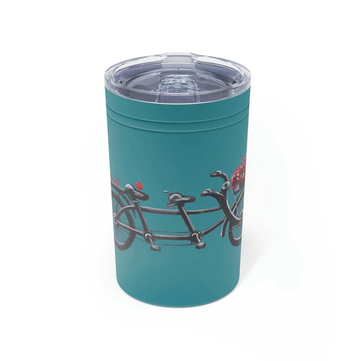 Tandem Bicycle Vacuum Insulated Tumbler, 11oz