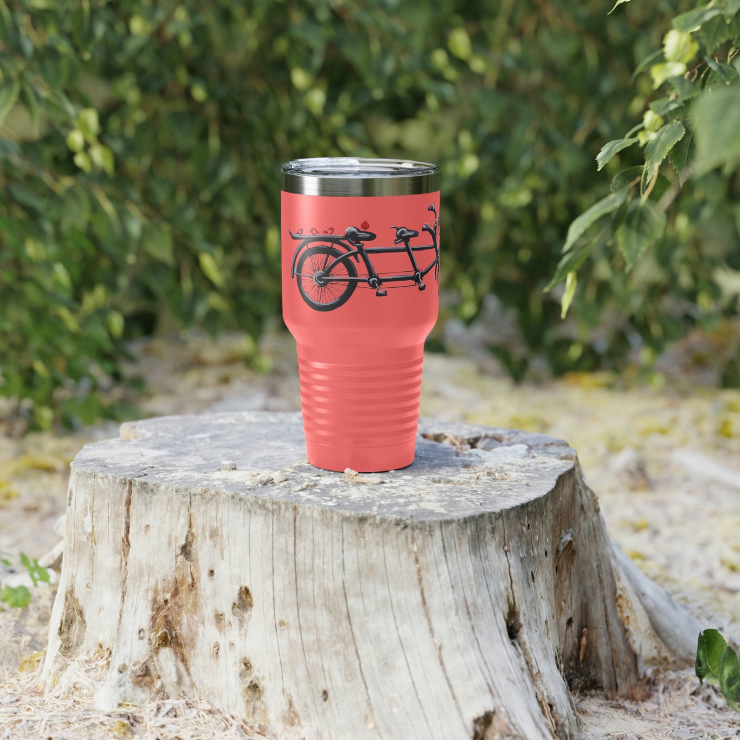 Ringneck Tumbler, 30oz Tandem Bicycle Candice Griffy Original