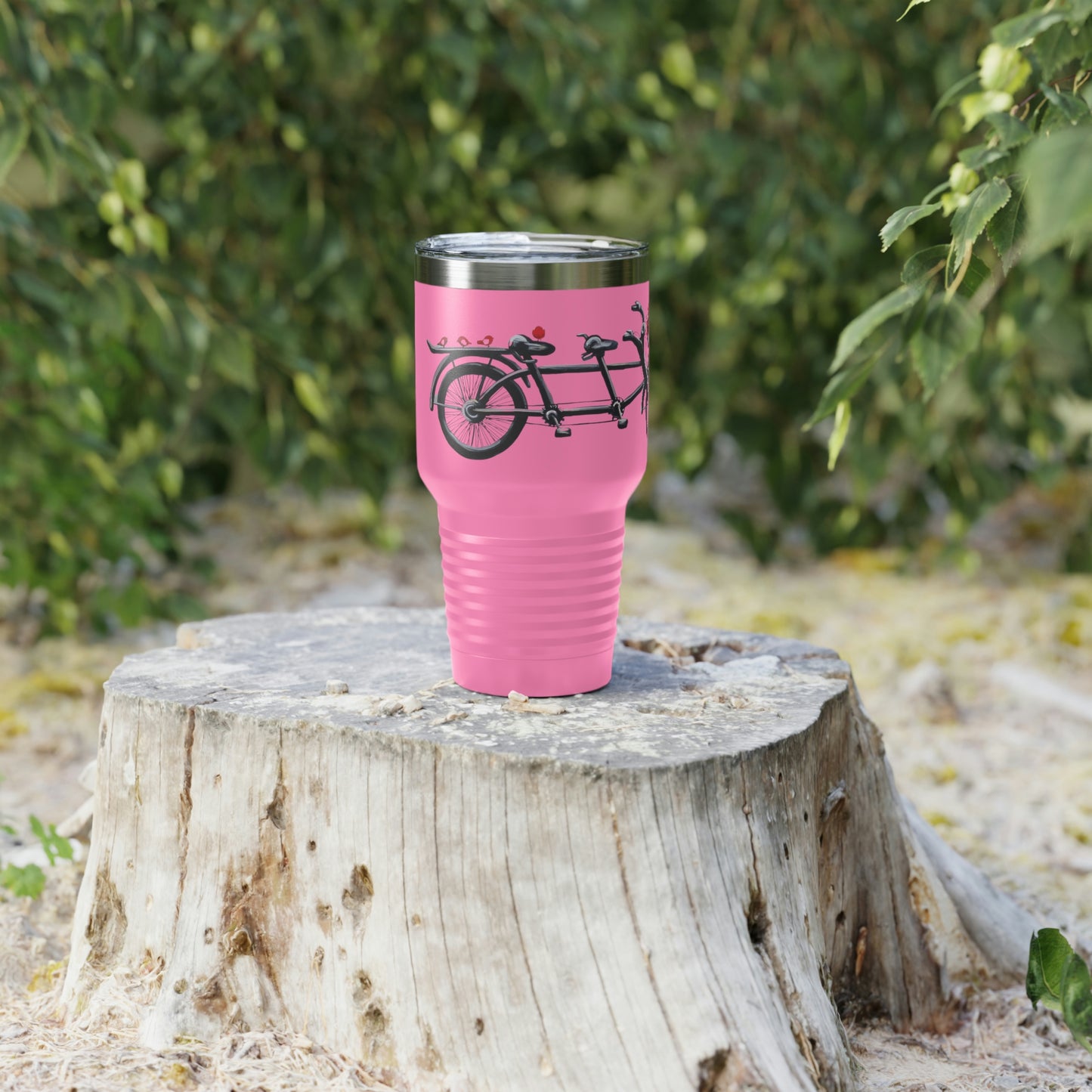 Ringneck Tumbler, 30oz Tandem Bicycle Candice Griffy Original