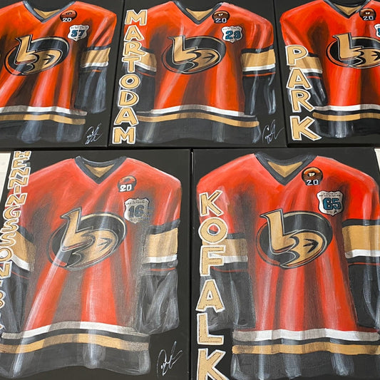 Hockey Jersey Painting