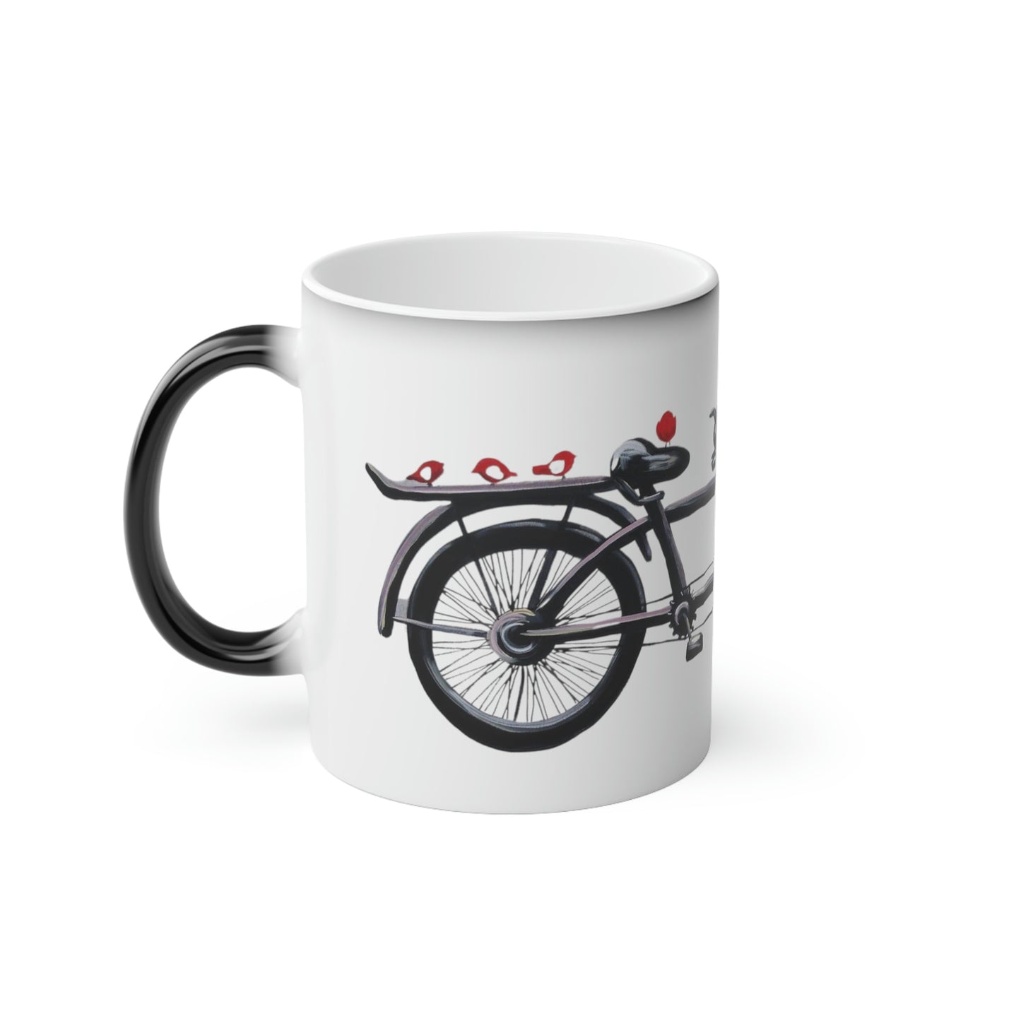 Tandem Bicycle Color Changing Mug