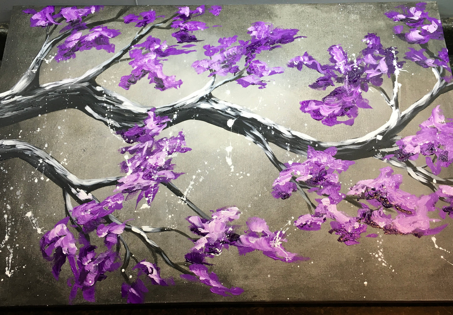 FREE SHIPPING - Large Popular Modern Purple Flowering Tree